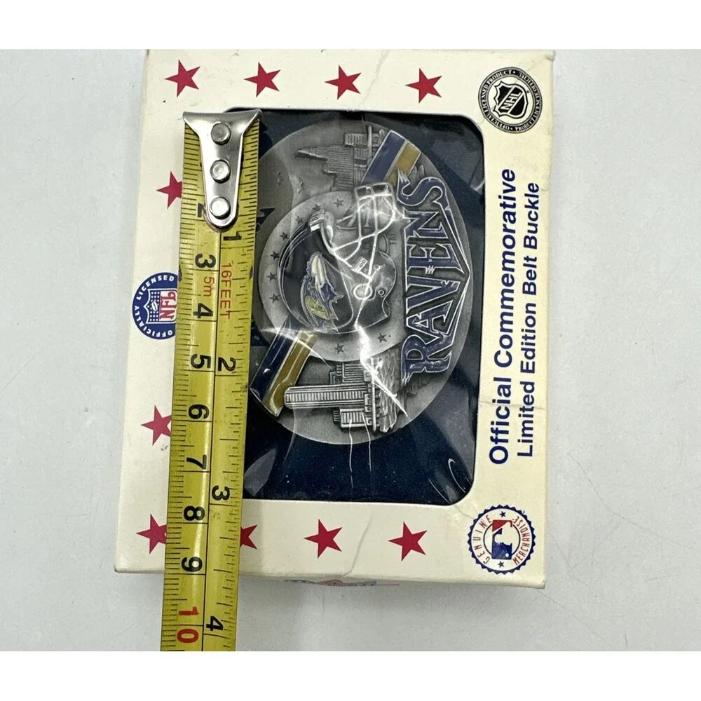 Siskiyou NFL Baltimore Ravens Belt Buckle Limited Edition UNOPENED IN BOX